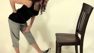 Standing hamstring stretch